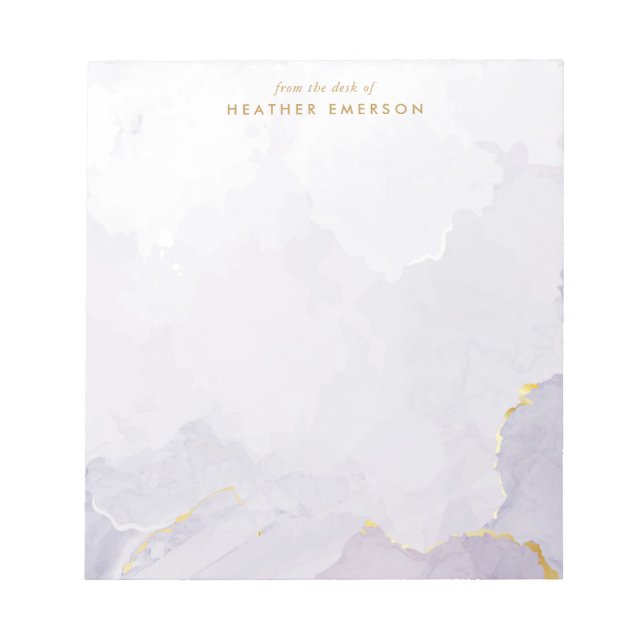 Wasserfarbe Notizblock (Vorderseite)