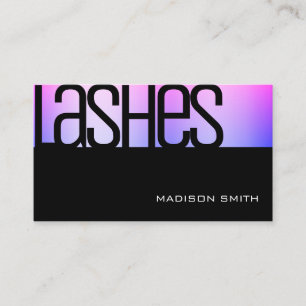 Wasserfarbe Ombre Glam Luxus Elegante Schönheit Sa Visitenkarte