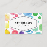 Wasserfarbe Paint Polka Dot Art Therapist