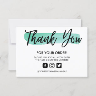 Wasserfarbe Pinselstrich Danke Medieneintrag