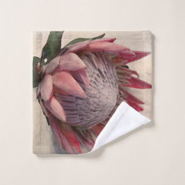 Wasserfarbe Protea Waschlappen