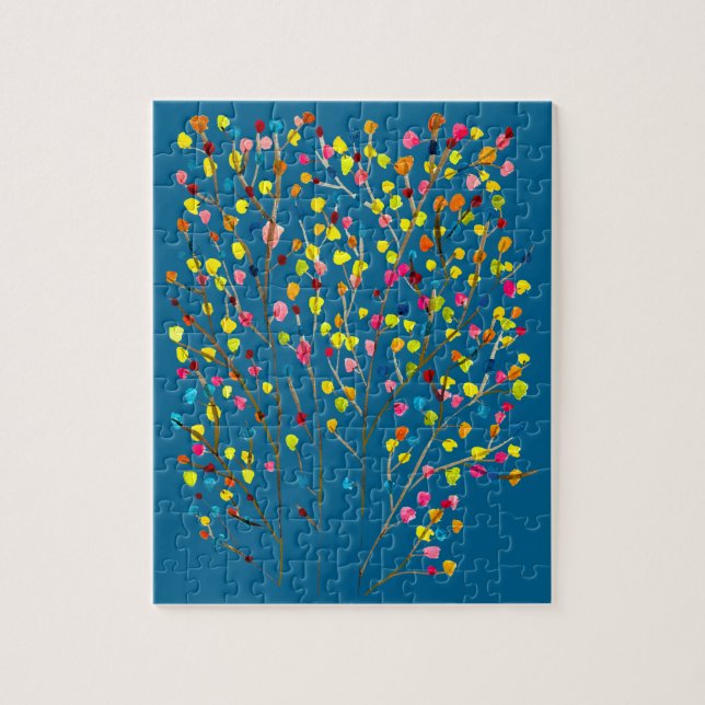 Wasserfarbe Puzzle (Vertikal)