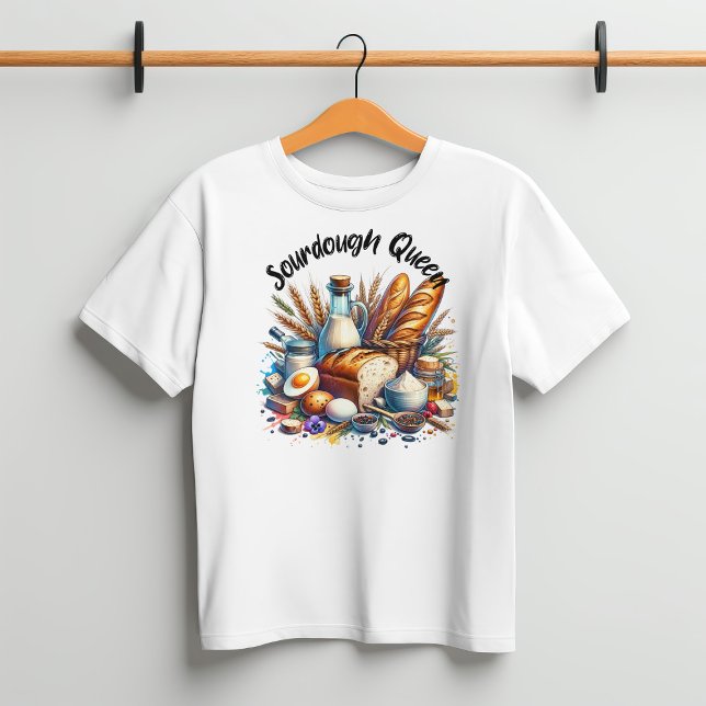 Wasserfarbe Queen for Bakery T-Shirt (Von Creator hochgeladen)
