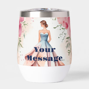 Wasserfarbe Quinceanera Feier