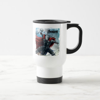 Wasserfarbe Reisebecher