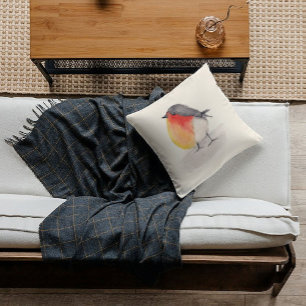 Wasserfarbe Robin Pillow Kissen