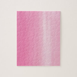 Wasserfarbe rosa abstraktes Ombre Muster Puzzle