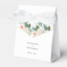 Wasserfarbe Rosa Bläschen Geometrische Hochzeit Geschenkschachtel