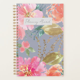 Wasserfarbe Rosa Peere Planer