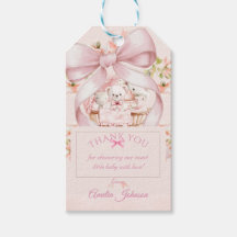 Wasserfarbe Rosa Schleife Windel-Raffa-Ticket