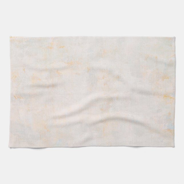 Wasserfarbe Rustikale Ästhetik Geschirrtuch (Horizontal)