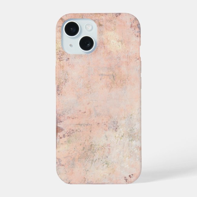 Wasserfarbe Rustikale Ästhetik iPhone 15 Hülle (Rückseite)