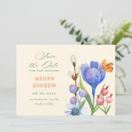 Wasserfarbe Save The Date