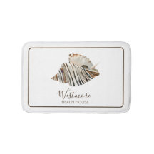 Wasserfarbe Seashell Beach House