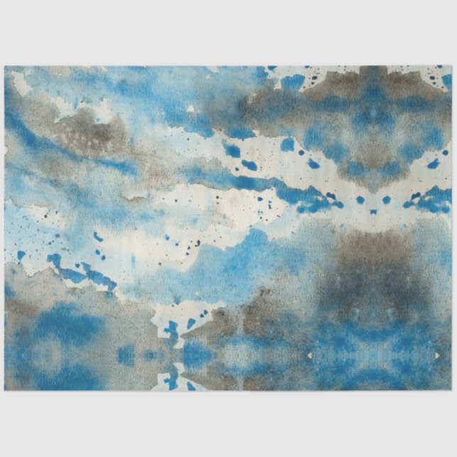 Wasserfarbe Seidenpapier (Vorderseite)