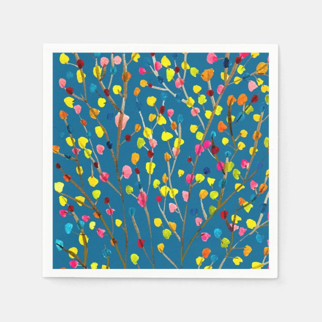 Wasserfarbe Serviette (Vorderseite)