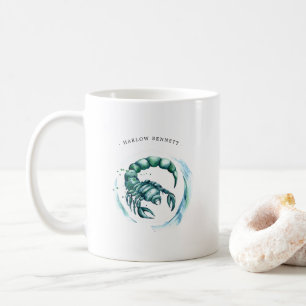 Wasserfarbe Skorpion Astrologie Sternzeichen   Mon Kaffeetasse
