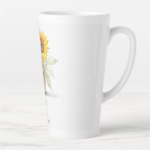 Wasserfarbe Sonnenblumen Personalisiert Newlywings