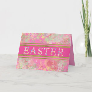 Wasserfarbe Springtime Osterreise-Urlaubskarte Feiertagskarte