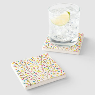 Wasserfarbe Steinuntersetzer