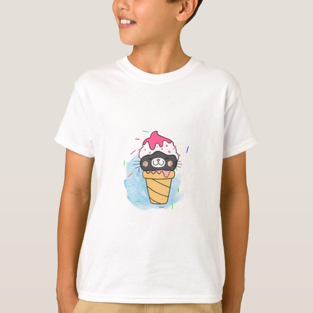 Wasserfarbe T-Shirt (Vorderseite)