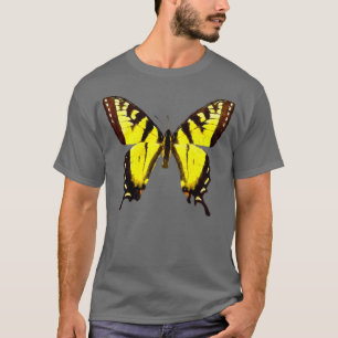 Wasserfarbe Tiger Frack Schmetterling Wasserfarbe T-Shirt