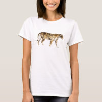Wasserfarbe Tiger Wandern