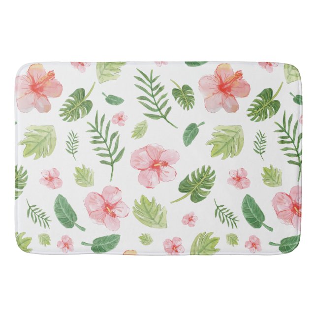 Wasserfarbe tropisch badematte (Vorderseite)