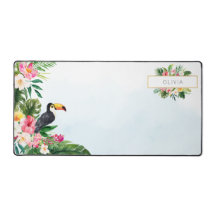 Wasserfarbe Tropische botanische Berührung Persona