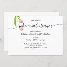 Wasserfarbe Tulip Probe Abendessen Einladung