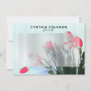 Wasserfarbe Tulips Bouquet Illustration Florist