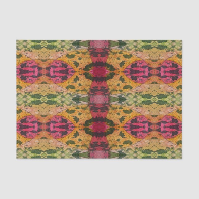 Wasserfarbe und Abstrakte Ausdruckskraft Kunst Seidenpapier (Vorderseite)