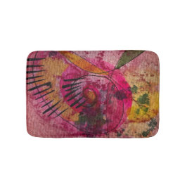 Wasserfarbe und Tinte Abstrakt schöne Malerei Art Badematte