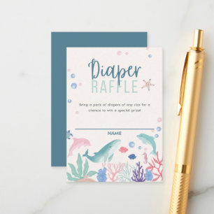 Wasserfarbe unter der Windelwaschmaschine Begleitkarte