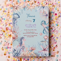 Wasserfarbe unterhalb des Kindergeburtstags