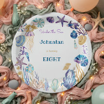 Wasserfarbe unterhalb des Kindergeburtstags