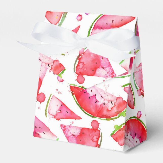 Wasserfarbe Wassermelone 1 Geschenkschachtel (Vorderseite)