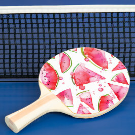 Wasserfarbe Wassermelone 1 Tischtennis Schläger