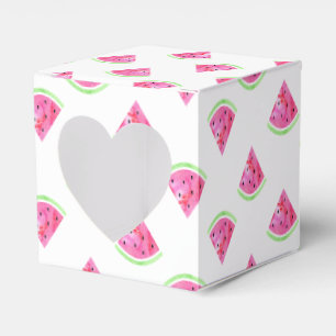 Wasserfarbe Wassermelone Geschenkschachtel