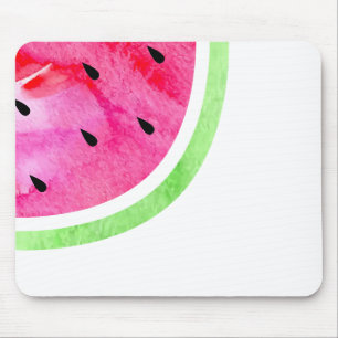 Wasserfarbe Wassermelone Mousepad