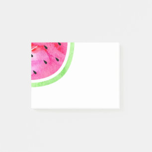 Wasserfarbe Wassermelone Post-it Klebezettel