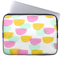 Wasserfarbe Wassermelone Rosa Gelbes Muster