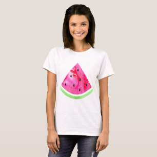 Wasserfarbe Wassermelone T-Shirt
