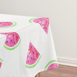 Wasserfarbe Wassermelone Tischdecke