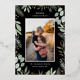 Wasserfarbe Weihnachten Weihnachten Weihnachtskart Folieneinladung