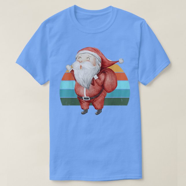 Wasserfarbe Weihnachtsbaum Lichter Xmas Teens T-Shirt (Design vorne)