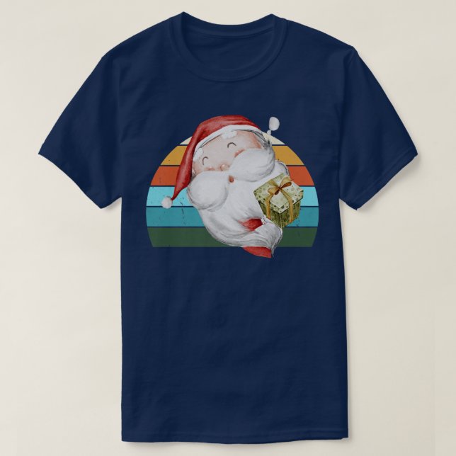 Wasserfarbe Weihnachtsbaum Lichter Xmas Teens T-Shirt (Design vorne)