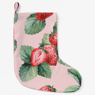 Wasserfarbe zeichnend auf einem Sommerthema reife Kleiner Weihnachtsstrumpf