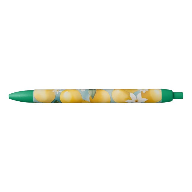 Wasserfarbe Zitrone/Obst Kugelschreiber (Vorderseite)