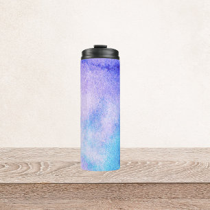 Wasserfarben-Abstrakter Wärmeleiter Thermosbecher